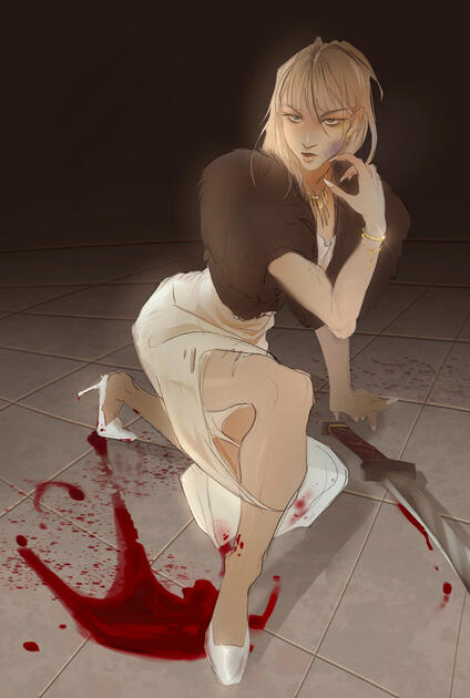 Full body + Simple BG